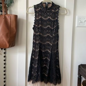 Women’s Small Little Black- lace Dress